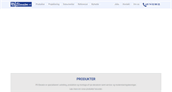 Desktop Screenshot of pdelevator.dk